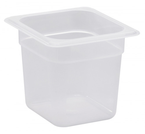 Bac GN 1/6 polypropylène (pp) P15 cm 2,2 L Cambro