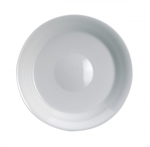 Sous-tasse à déjeuner rond ivoire porcelaine vitrifiée Ø 17 cm Fine Dine Rak