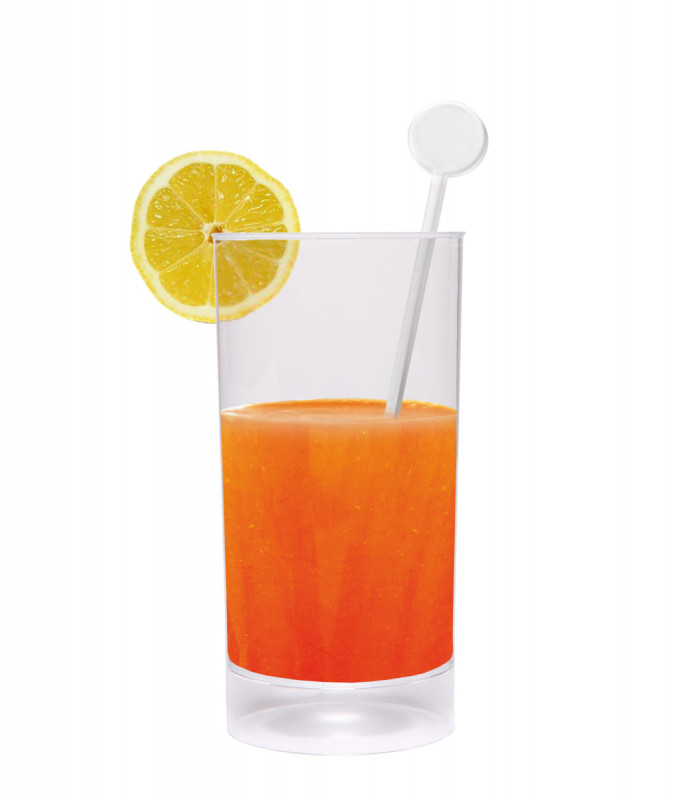 Verre long drink transparent plastique Ø 6 cm 20 cl (10 pièces)