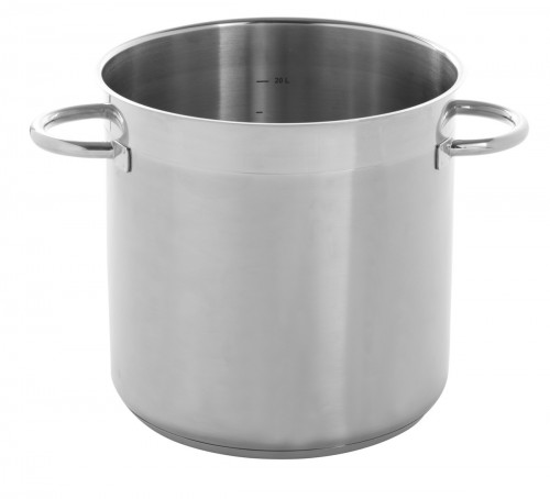 Marmite inox Sans revêtement Sans couvercle Ø 32 cm 32 cm 25 L Qualiplus Pro.cooker