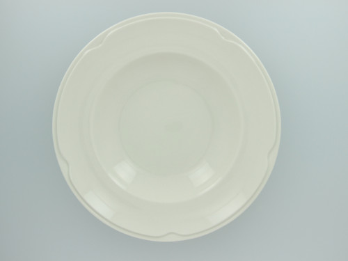 Assiette creuse rond ivoire porcelaine Ø 24 cm Anna Rak