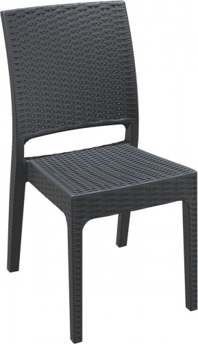 Chaise gris 87x45x52 cm Jamaica Flexmob