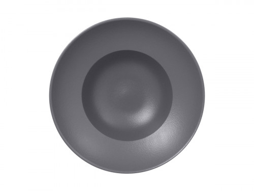 Assiette extra creuse rond Gris stone porcelaine vitrifiée Ø 26,1 cm Neo Fusion Rak