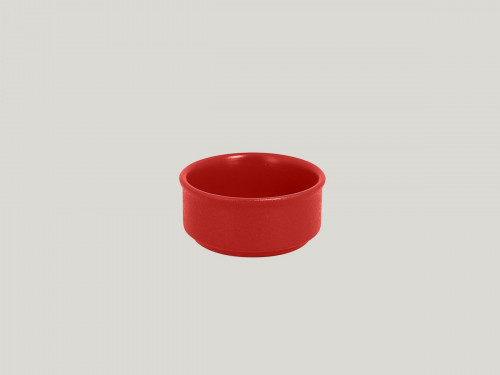 Ramequin rond rouge porcelaine Ø 8 cm Neo Fusion Rak