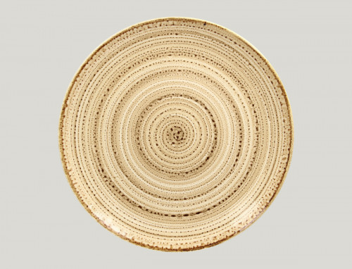 Assiette coupe plate rond beach porcelaine Ø 31 cm Twirl Rak