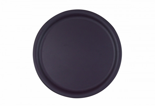 Plateau anti-dérapant polyester noir Ø 45 cm Limo Platex
