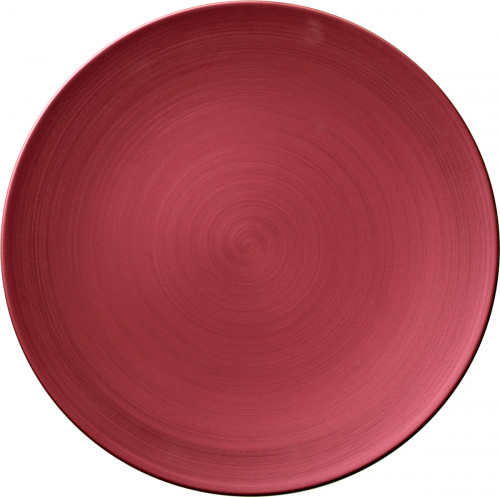 Assiette coupe plate rond cuivre porcelaine Ø 32 cm Copper Glow Villeroy & Boch
