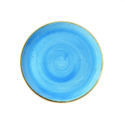 Assiette coupe plate rond Cornflower porcelaine Ø 28,8 cm Stonecast Churchill