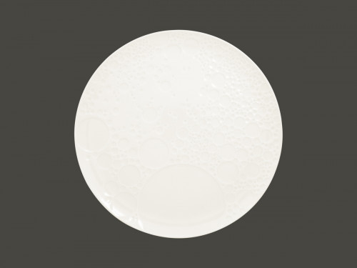 Assiette plate rond blanc porcelaine Ø 30 cm Create Rak