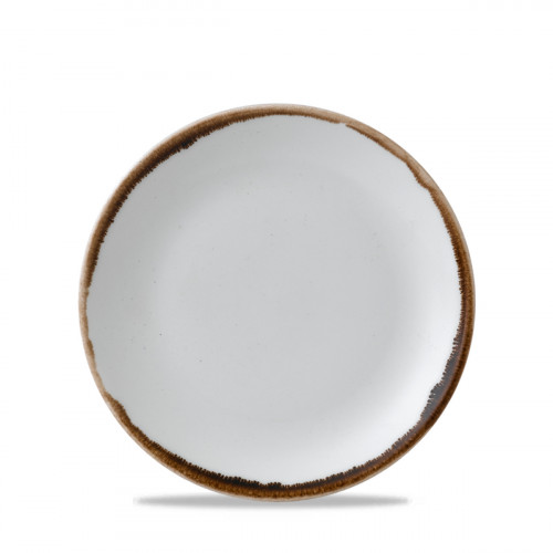 Assiette coupe plate rond blanc porcelaine Ø 16,5 cm Harvest Dudson