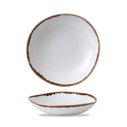 Assiette plate rond blanc porcelaine Ø 26,4 cm Harvest Dudson