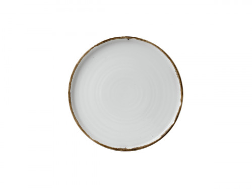 Assiette plate rond blanc porcelaine Ø 26 cm Harvest Dudson