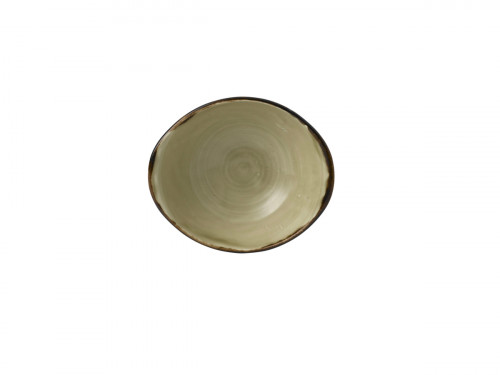 Bol à salade ovale beige porcelaine 19,9 cm Harvest Dudson