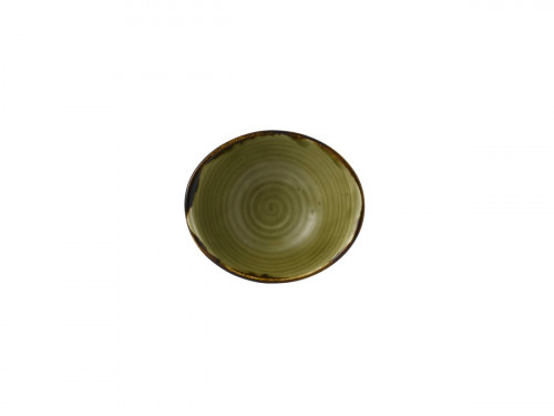Bol à salade ovale vert porcelaine 17,4 cm Harvest Dudson