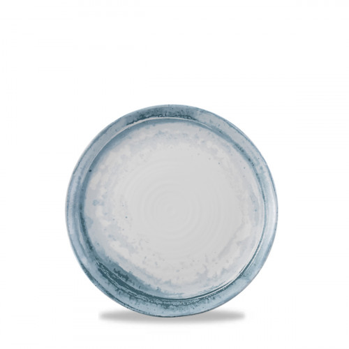 Assiette coupe plate rond bleu porcelaine Ø 29 cm Finca Dudson