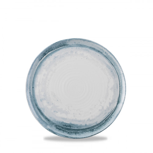 Assiette coupe plate rond bleu porcelaine Ø 32 cm Finca Dudson