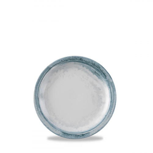 Assiette plate rond bleu porcelaine Ø 23 cm Finca Dudson