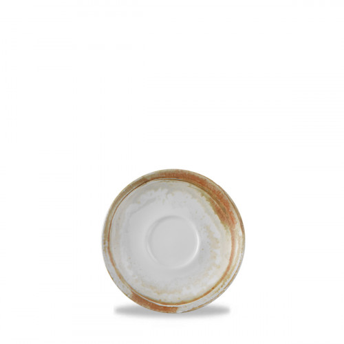 Sous tasse à cappuccino rond beige porcelaine Ø 15,6 cm Finca Dudson