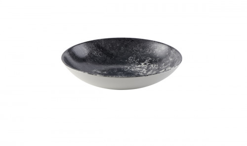 Assiette coupe creuse rond noir porcelaine Ø 24,8 cm Urban Dudson Dudson