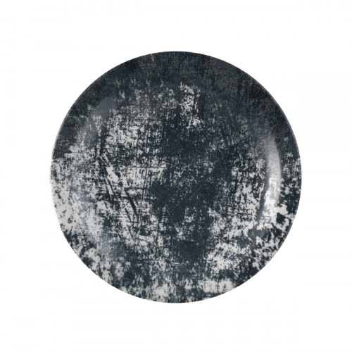 Assiette plate rond noir porcelaine Ø 25,5 cm Urban Dudson Dudson