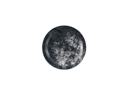 Assiette plate rond noir porcelaine Ø 17,8 cm Urban Dudson Dudson
