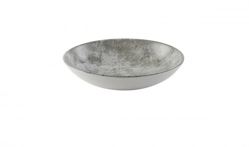 Assiette coupe creuse rond gris porcelaine Ø 24,8 cm Urban Dudson Dudson