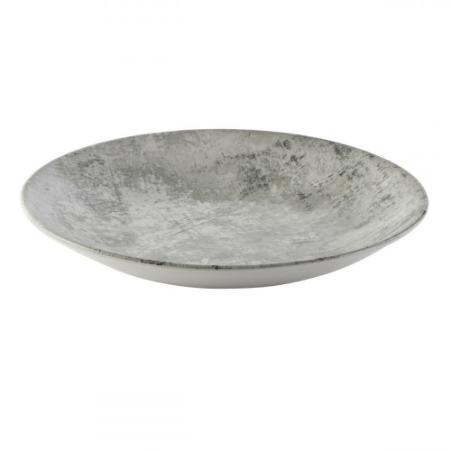 Assiette coupe creuse rond gris porcelaine Ø 25,5 cm Urban Dudson Dudson