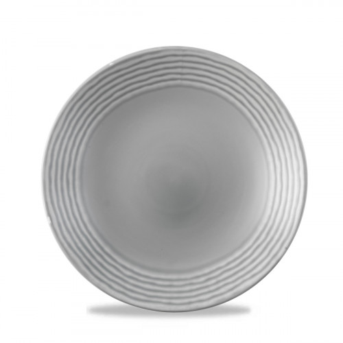 Assiette coupe creuse rond gris porcelaine Ø 27,8 cm Norse Harvest Dudson