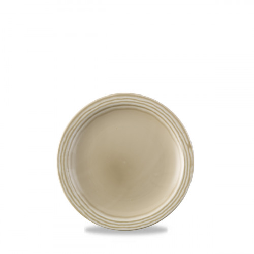 Assiette plate rond beige porcelaine Ø 23 cm Norse Harvest Dudson