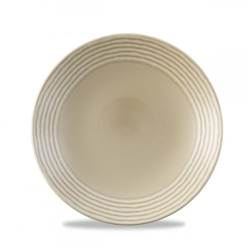 Assiette coupe creuse rond beige porcelaine Ø 27,8 cm Norse Harvest Dudson
