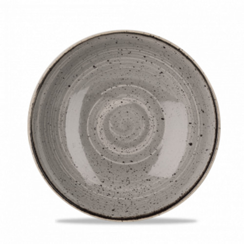 Assiette coupe creuse rond peppercorn porcelaine Ø 24,8 cm Stonecast Churchill