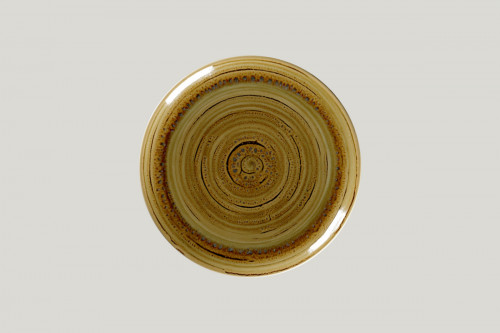 Assiette plate rond Garnet porcelaine Ø 24 cm Rakstone Spot Rak