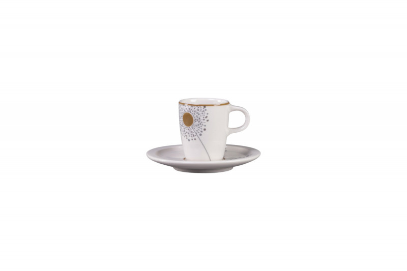 Tasse à expresso blanc porcelaine 9 cl Ø 5,8 cm Rakstone Ease Décor Spring Rak