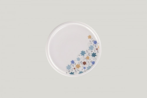 Assiette coupe plate blanc porcelaine Ø 20,4 cm Rakstone Ease Décor Summer Rak