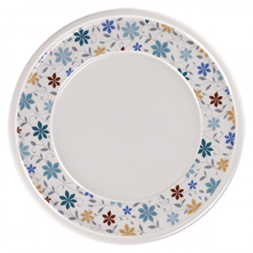 Assiette plate blanc porcelaine Ø 20,2 cm Rakstone Ease Décor Summer Rak