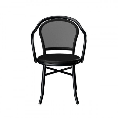 Fauteuil noir 80x58x60 cm Dauphine Flexmob