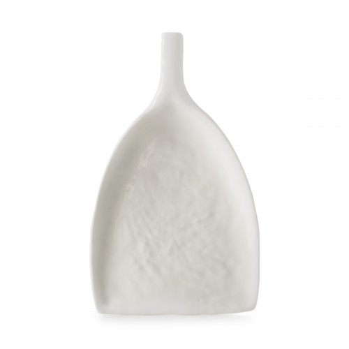 Assiette pelle Blanc albâtre porcelaine 18,5x14,5 cm Yli Revol