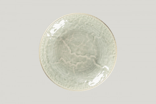 Assiette coupe creuse rond céladon porcelaine Ø 26 cm Krush Rak