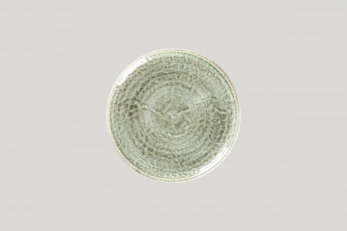 Assiette plate coupe rond Sage porcelaine Ø 21 cm Krush Rak