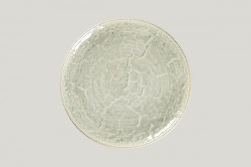 Assiette plate coupe rond céladon porcelaine Ø 28 cm Krush Rak