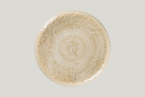 Assiette plate coupe rond vanilla porcelaine Ø 28 cm Krush Rak