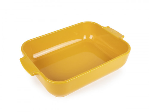 Plat à four rectangulaire Safran en porcelaine 7,2x21,7x6,5 cm Céramique Peugeot Saveurs