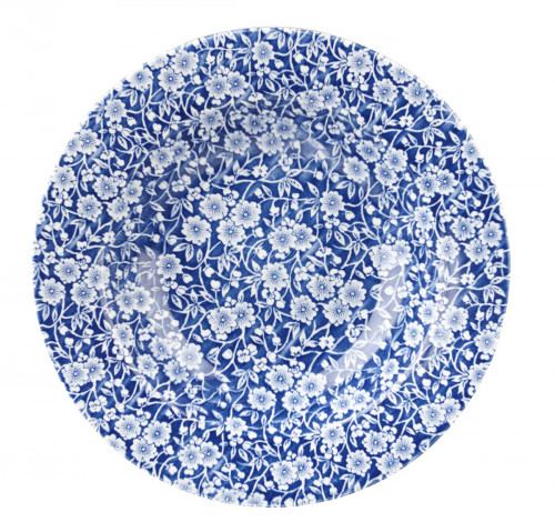 Assiette creuse rond Victorian Calico Bleu Prague porcelaine Ø 24,9 cm Vintage Prints Churchill