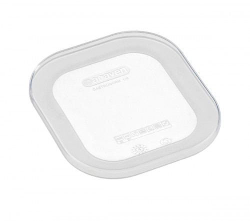 Couvercle pour bac transparent GN 1/6 silicone Araven