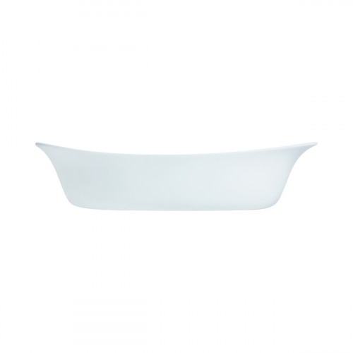 Plat ovale blanc verre 21,5 cm Smart Cuisine Luminarc