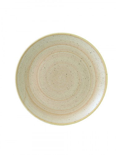 Assiette coupe rond Nutmeg Cream porcelaine Ø 28,8 cm Stonecast Churchill