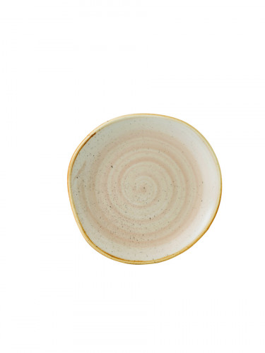 Assiette plate rond Nutmeg Cream porcelaine Ø 18,6 cm Stonecast Churchill