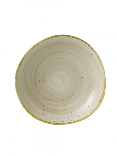 Assiette creuse rond Nutmeg Cream porcelaine Ø 25,3 cm Stonecast Churchill