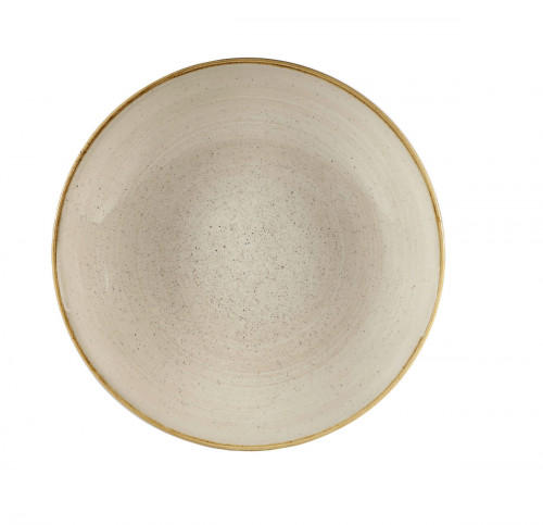 Assiette creuse rond Nutmeg Cream porcelaine Ø 31 cm Stonecast Churchill