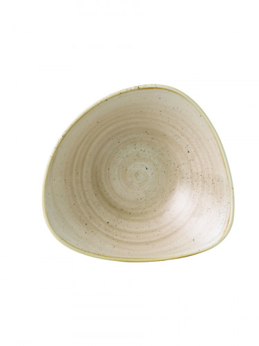 Bol triangulaire Nutmeg Cream porcelaine 15,3 cm Stonecast Churchill